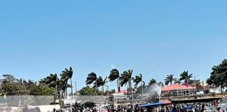 Miles de turistas desbordados en playas del departamento de Rivas