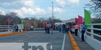 Inauguran puente El Cedral en Chontales