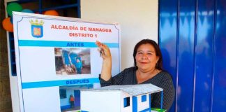 Nueva vivienda para una familia en Managua