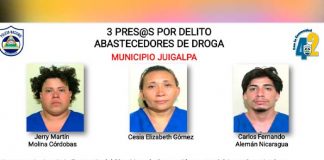 Resultados de operativos policiales en Chontales