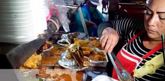 Diferentes platillos de Semana Santa en mercados de Managua