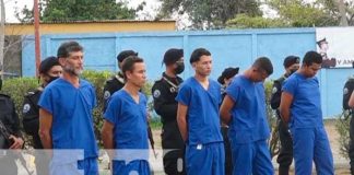 Supuestos delincuentes que cayeron presos en Estelí