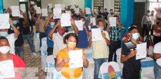 Acto de liberación para reos en el sistema penitenciario de Bluefields, Caribe Sur