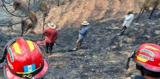 Mujeres murieron al intentar sofocar un incendio forestal en Guatemala