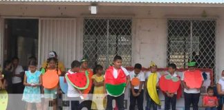 Festival de frutas en colegio de Ometepe