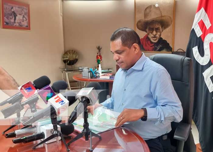 Conferencia de prensa desde Hacienda, Nicaragua