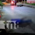 Motociclista fallece luego de impactar contra un boulevard en Ciudad Sandino