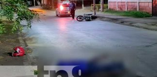 Motociclista fallece luego de impactar contra un boulevard en Ciudad Sandino