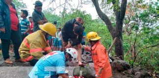 Motociclista es arrastrado al cruzar una quebrada en Somoto