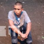 Capturan a supuesto delincuente en Tipitapa