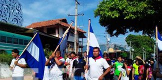 Con relevo de banderas, conmemoran en Nicaragua el Día de la Dignidad Nacional