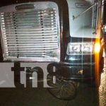 Accidente de tránsito deja un muerto y daños materiales en Chinandega