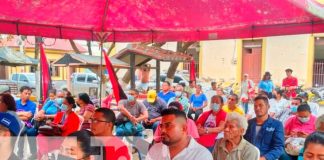 Habitantes de Nandaime celebran el Día de la Dignidad Nacional