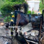 Familia queda en la intemperie al quemarse su vivienda en Juigalpa