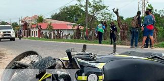 Nueva Segovia: Supuesta invasión de carril deja a un motociclista lesionado en Jalapa