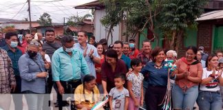 Estelí: Obra de adoquinado beneficia a familias