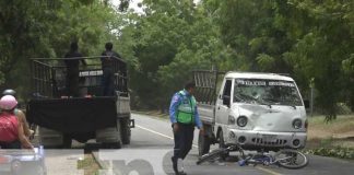 Accidente de tránsito en la Isla de Ometepe deja 2 personas lesionadas