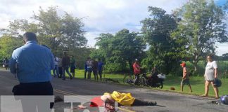 ¡Trágico! Motociclista muere al chocar con un camión en Rivas