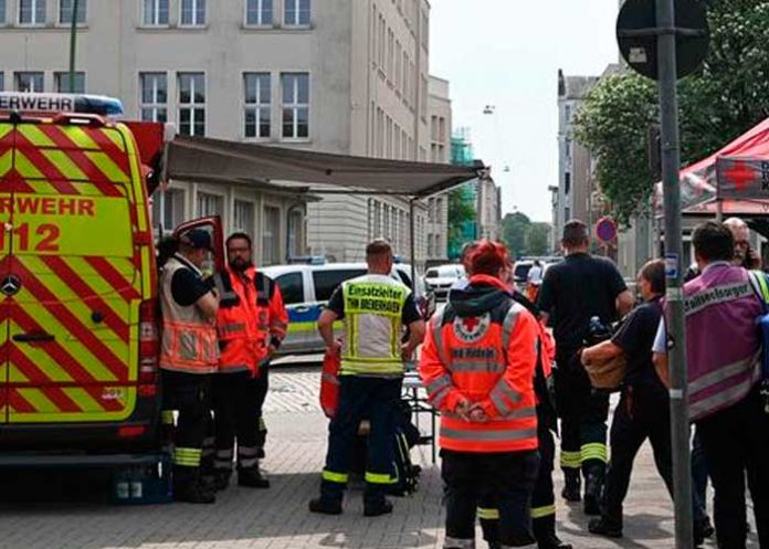 Al menos una mujer herida resulto tras un tiroteo en Alemania