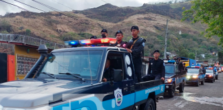 Policía Nacional conmemoró el Día de la Dignidad Nacional en Jinotega