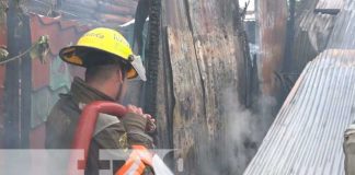 Incendio consumió dos viviendas en Estelí