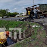 Limpieza profunda en barrios por parte de la Alcaldía de Tipitapa