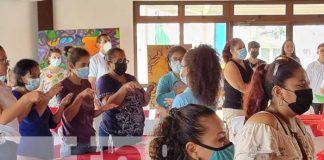 Celebración a madres con discapacidad en Managua, Nicaragua