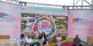 Lanzamiento de campaña para una ciudad más limpia por parte de la Alcaldía de Managua