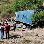 Volcadura en autobús ocasiona que 6 migrantes no logren "sueño americano"