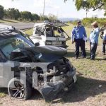 Violento accidente de tránsito en Tipitapa