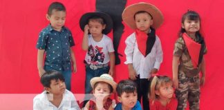 Celebración a Sandino desde CDI en Tipitapa