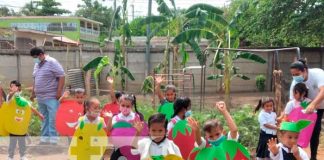 Realizan feria de la merienda escolar en Tipitapa, Managua