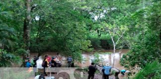 Señor desaparecido al ser arrastrado por las corrientes del Río Oyate en Chontales