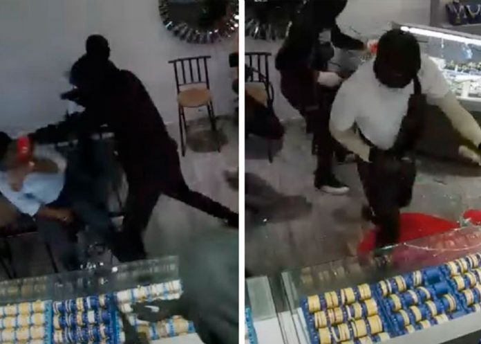 Sujetos roban 1 millón de dólares en joyería de New Jersey