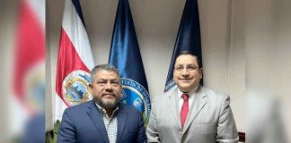 Embajador de Nicaragua realiza cordial visita a importante Ministro de Costa Rica