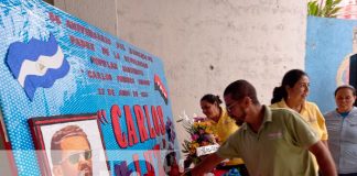 Familias de Boaco Conmemoran al Comandante Carlos Fonseca