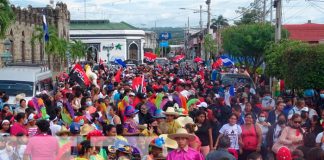 Conmemoran el 43/19 en la ciudad de Masaya