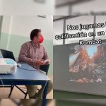 Alumno y Maestro "se pelean las notas" en Mortal kombat