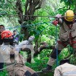 Extraen cadáver de un pozo artesanal en Masaya