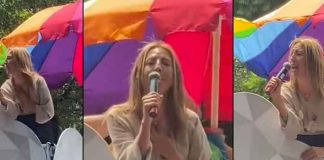 "Te amo": Mafe Walker da mensaje alienígena en marcha LGTBI+