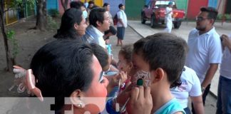 Managua: Familias del barrio Batahola Norte finalizan su tarde con alegría