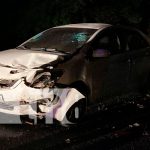 Familia guatemalteca se ve involucrada en accidente de tránsito en Chinandega