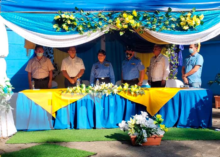 Policía de Chontales inaugura nueva aula virtual para conductores