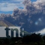 El coloso más grande del Nicaragua registró una explosión esta mañana