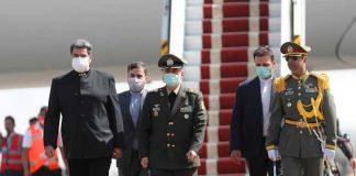 Presidente de Venezuela llega a Irán como parte de su visita oficial