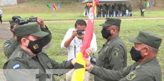 Se realizó traspaso de mando en el primer comando militar regional en Estelí