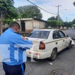 Taxista manda al hospital a mujer embarazada en Managua