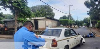 Taxista manda al hospital a mujer embarazada en Managua