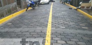 Alcaldía de Boaco inaugura calle adoquinada