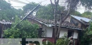 Fuertes lluvias y vientos dejan serias afectaciones en Somoto